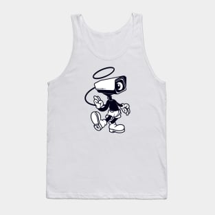 Retro Vintage SCP 2884 Cartoon Character Tank Top